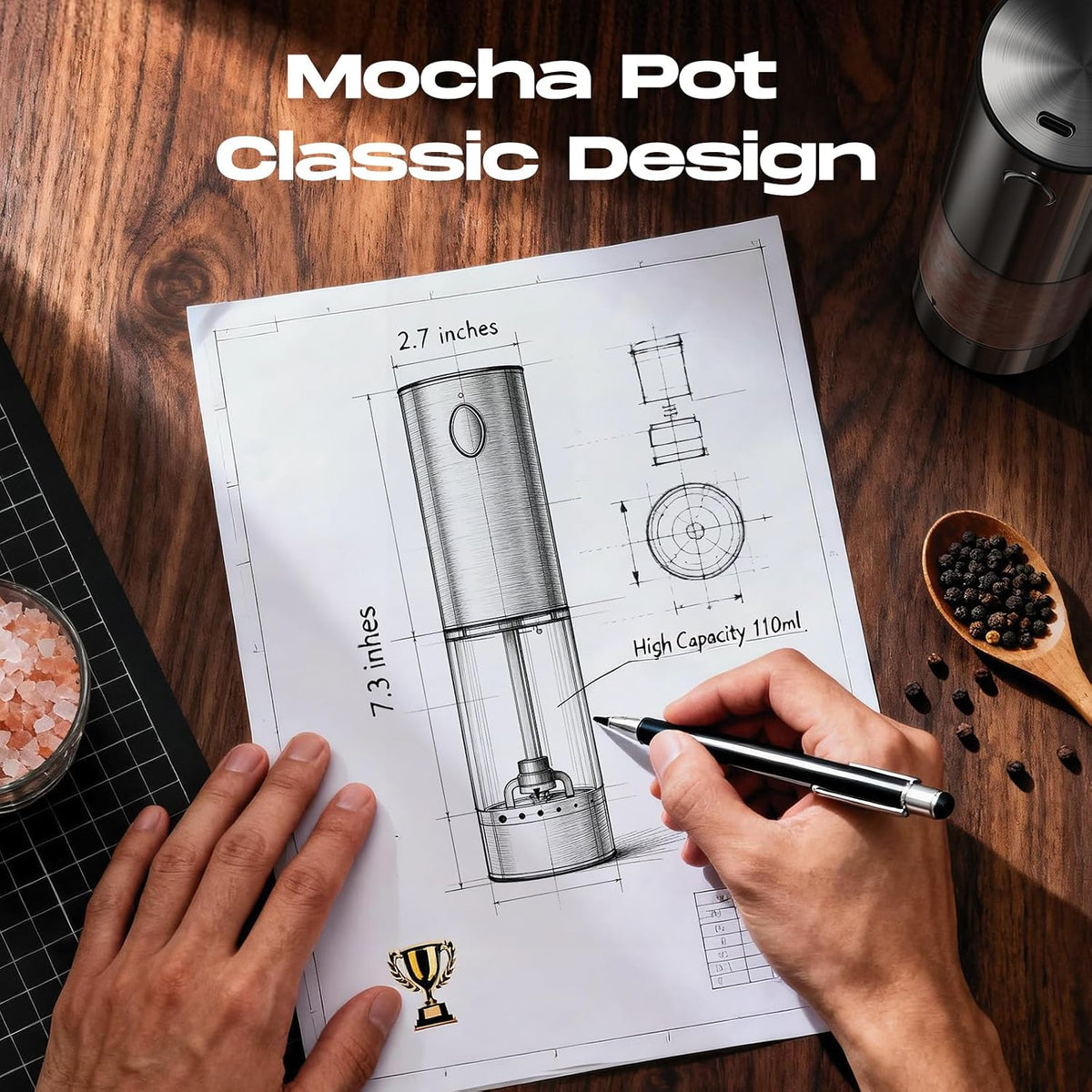 Mocha Pot Classic Design
